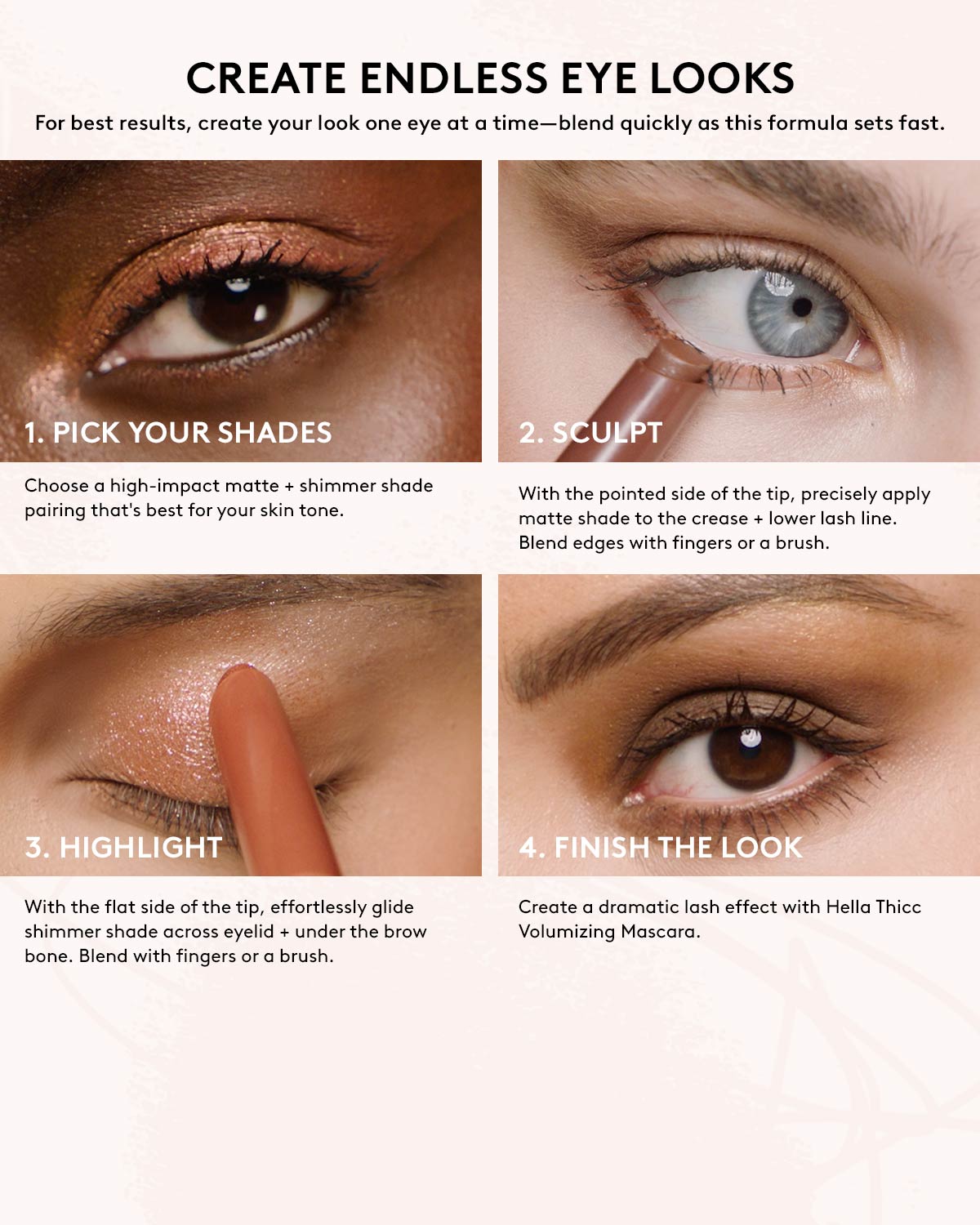 Shadowstix Longwear Eyeshadow Stick — Fizzy Frosé