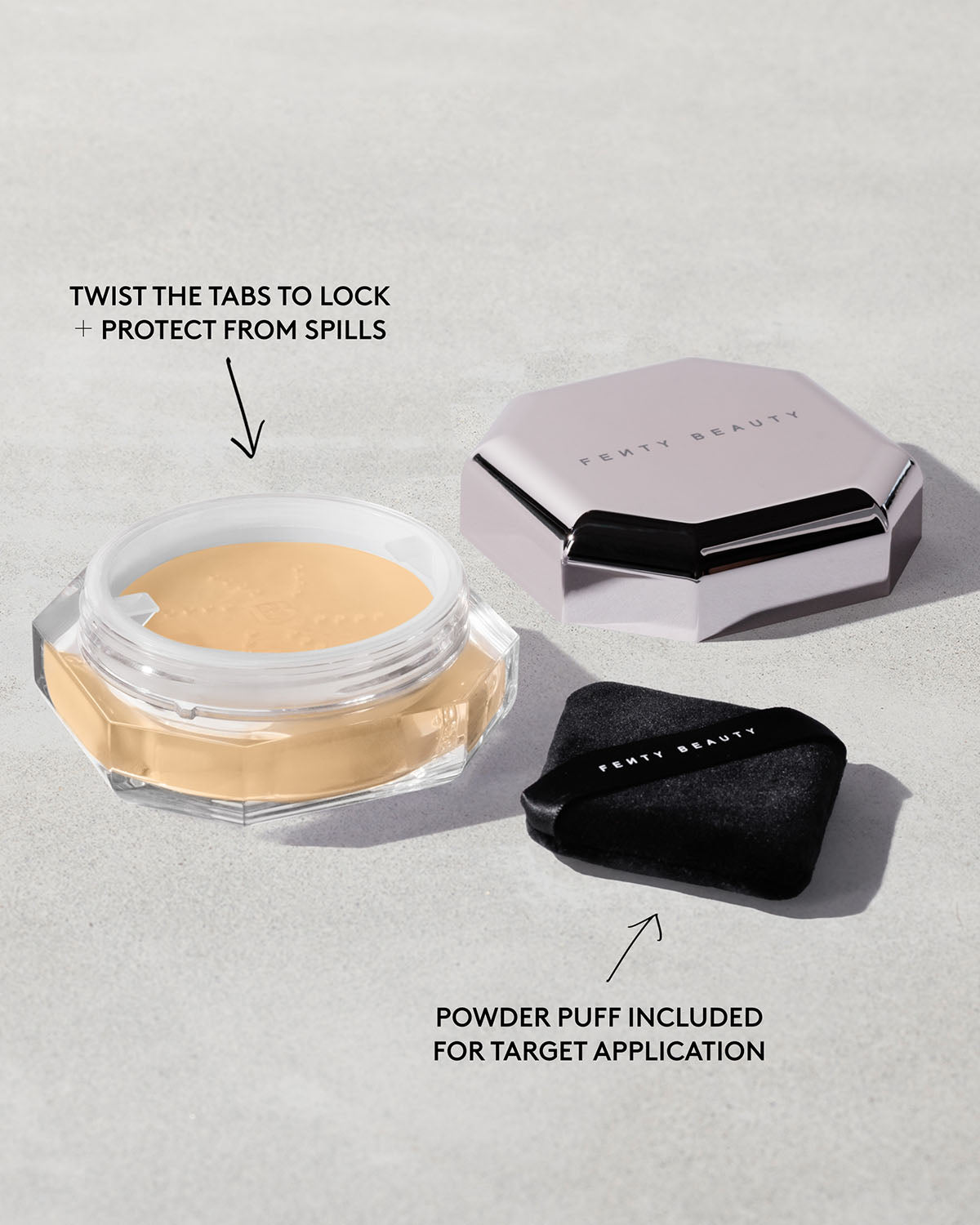 Set it Down Superfine Blurring Setting Powder — Cashew