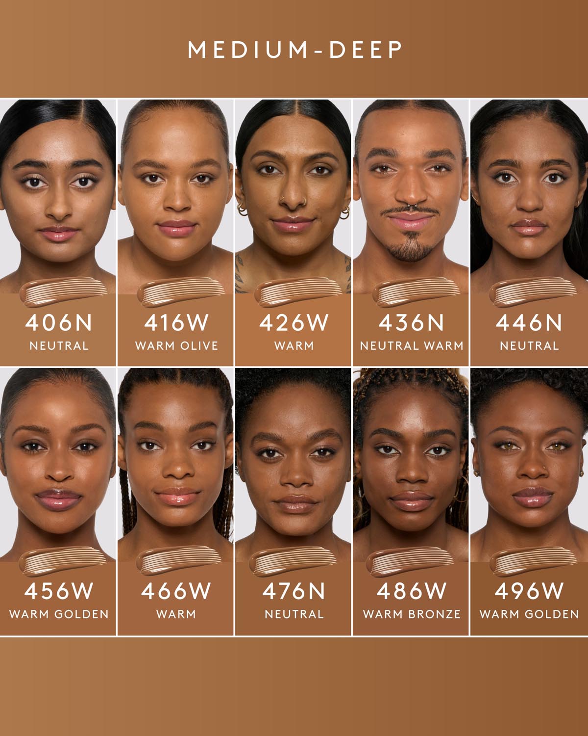Pro Filt'r Fluid Flex Natural Matte Longwear Foundation — 476N
