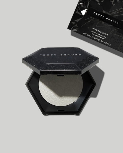 Diamond Bomb All-Over Diamond Veil — How Many Carats?! Midnight Diamonds Collection
